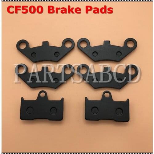 3 Sets Semi metallic Front Rear Brake Pad For CFmoto CF500 500 500CC CF600 600 600CC X5 X6 X8 U5 ATV UTV Shineary