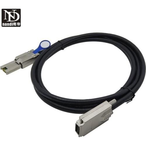 3M External HD SAS 32P SFF 8470 to SFF 8088 4i External Infiniband Screw Type Cable Hight speed 10Gpbs