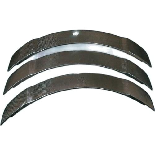 Apto para Ford Mustang auto Spoiler 2015 2016 Mustang 2017 alerón trasero decorativo de alta calidad de fibra de carbono negro t