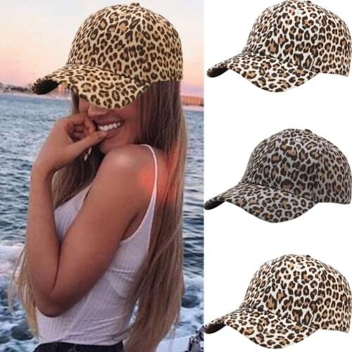 Unisex Leopard Print Rock Baseball Caps Breathable Sport Peaked Cap Women Man Outdoor Casual Hip Hop Adjustable Caps Visor Кепка