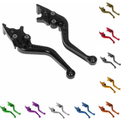 CNC 10 colors Motorcycle Double Disc Brake Lever Scooter Electric Bike Lever for Yamaha Honda Suzuki GY6 125 GP110 XMAX 400