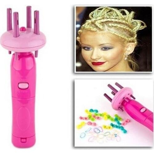 Hair Styling Tools Hair Braider Automatically Braid Machine Electric Hemp Flowers Hair Braide Hair Braider Device Kit