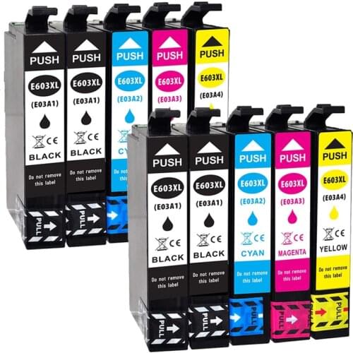 Mambaink 603XL T603 Ink Cartridge for Epson XP-2100 XP-2105 XP-3100 XP-3105 XP-4100 XP-4105 WF-2810 WF-2830 WF-2850 Printer