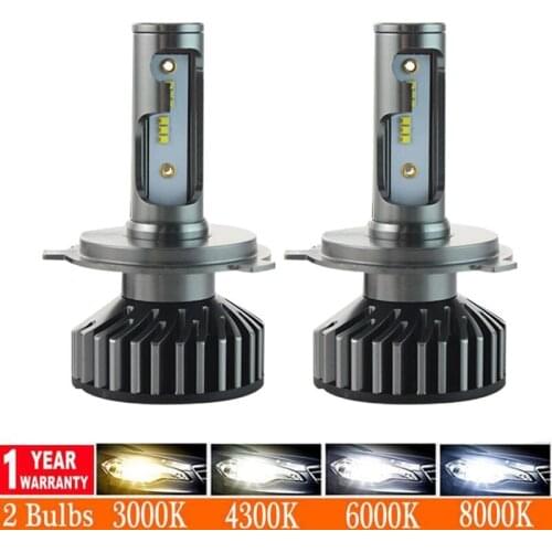 Mini Canbus H4 H7 LED Car Headlight CSP 4300K 6000K 8000K 12000LM 12V 24V H3 H1 9005 9006 HB4 H11 Auto Fog light Bulb