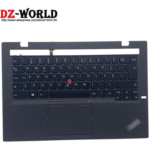 New Original Shell C Cover Palmrest Upper Case With PT Portugal Backlit Keyboard for Lenovo Thinkpad X1 Carbon 2nd Laptop