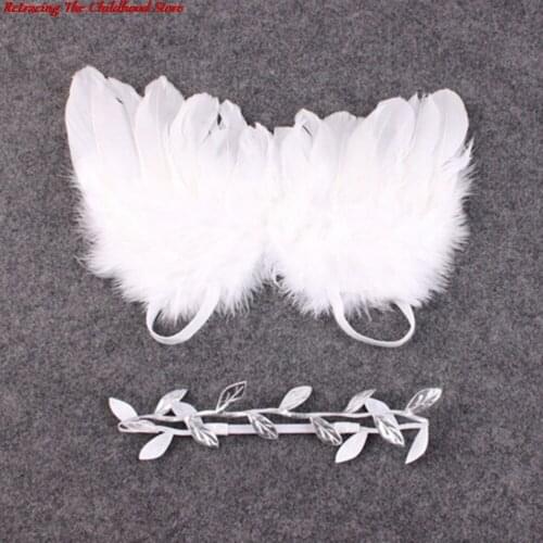 New Newborn Photography Props Baby Newborn Photography Costume Cute Wings Angle Props Accessoire Photographie Baby