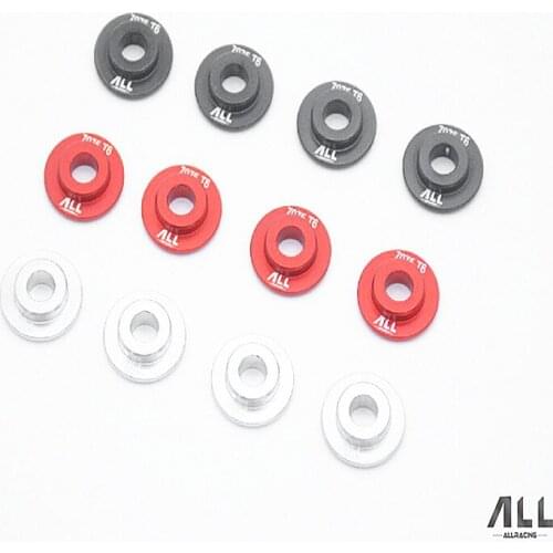 ALLRC FOR traxxas udr1/7 straight bridge short card aluminum alloy fittings tire coupler pad