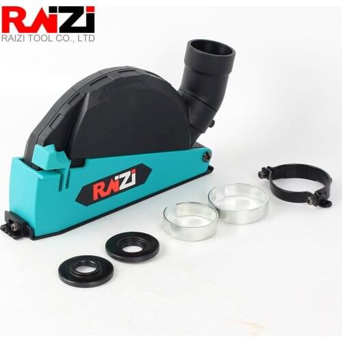 Raizi Cutting Dust Shroud For Angle Grinder 4.5, 5 Inch Diamond Saw Blade Dust Collector Attachment Cover Tool