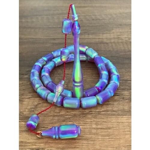 Turkish Opal Prayer Beads Master Handmade Original Muslim Tasbih Opal Tasbeeh