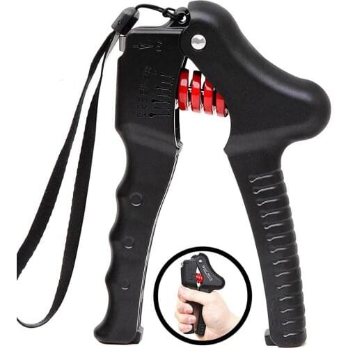 Hand Grip Strengthener R-Shape 55-154 lbs Fitness Equipment Training Device Carpal Expander Wrist and Forearm Exerciser Home Gym