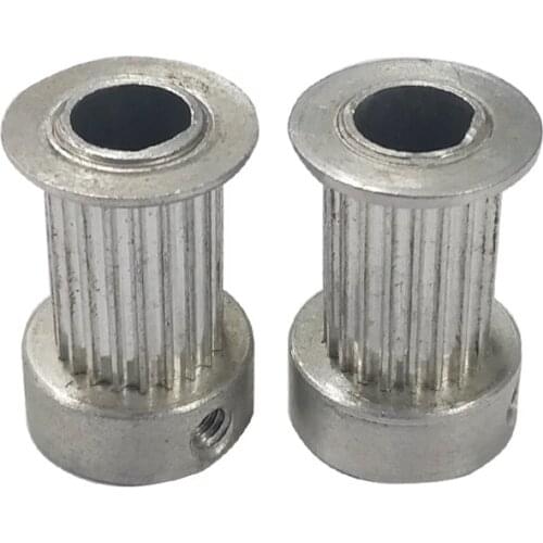 LETOP 1PCS POWGE GT 20 Teeth 2GT 2M Timing Pulley For 2MGT GT2 Synchronous Belt Small Backlash 20Teeth 20T