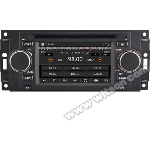 5" Car DVD for Dodge Ram 2006-2008 & Jeep Grand Cherokee 2005-2007 & Jeep Patriot 2008-2009 with Front DVR Camera Support