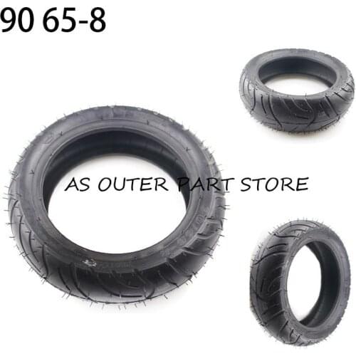 90/65-8 Tubeless Tyres Electric Scooter vacuum Tires Front Tires for Monkey motorcycle BOSSMAN-S Model (Scooter Spare Parts)