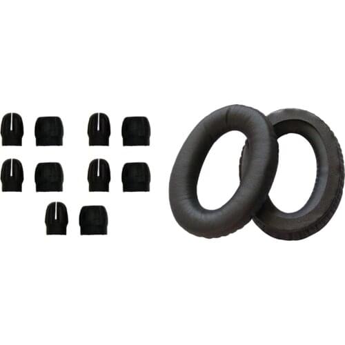 Ear Pads Cushions For Bose Aviation Headset X A10 A20 Headphones & PTX760 GP3188 GP3688 GP328 GP338 Knob Cap