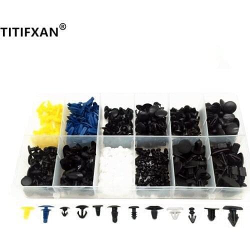 For Lada Largus Xray Vesta Toscana Kalina Priora Nova Car Seal Strip Trim Fasteners Clips With Box Auto Rivet Repair Clamp