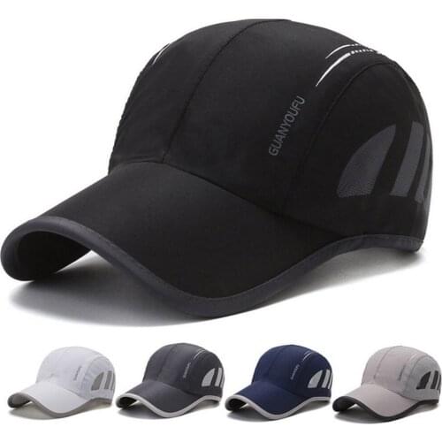 Clape Outdoor Quick Dry Waterproof Sport Peaked Cap Sun Hat Baseball Caps Women Men Street Hiphop Hats Caps