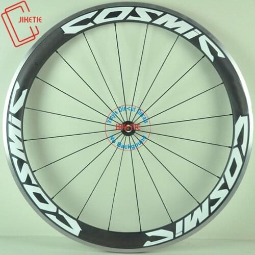 COSMIC 12Pics 2Wheels/set Road Bike 700c Wheel Rim Racing Brand Stickers For Carbon Wheel Bike Decals Wheel Stickers