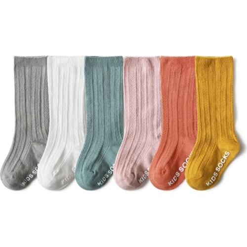 Baby socks thin spring and summer non-slip baby floor socks for boys and girls cotton socks