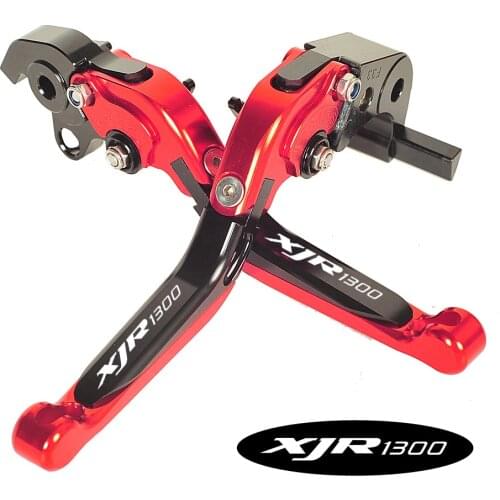 For Yamaha XJR1300 XJR 1300 Racer 2004-2016 Motorcycle Brake Clutch Levers Logo (XJR1300)