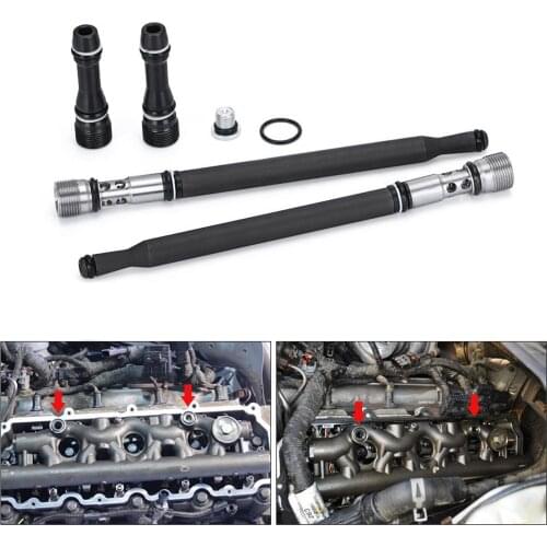 Stand Pipe & Dummy Plug Set Replaces for Ford 2004-2010 6E7Z-9A332-A,Simple Installation