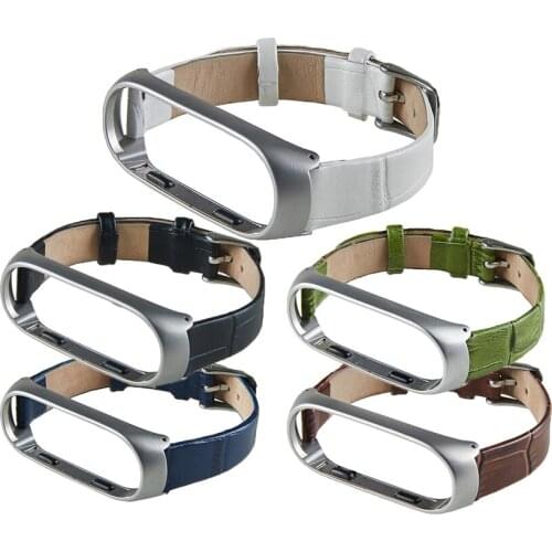 Leather watchband Strap for Xiaomi Mi Band 4 Smart Watch wristband For xiaomi mi band3 miband 3 bracelet Straps high quality