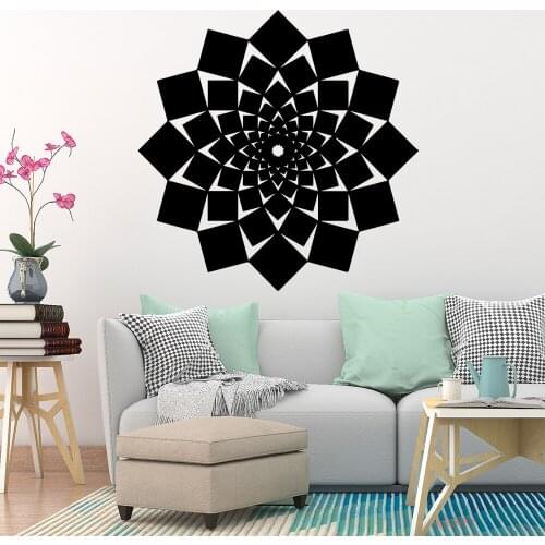 Beauty Abstract Flowers Home Decor Wall Stickers For Childrens Room Sticker Mural Decorative Vinyl Wall Stickers