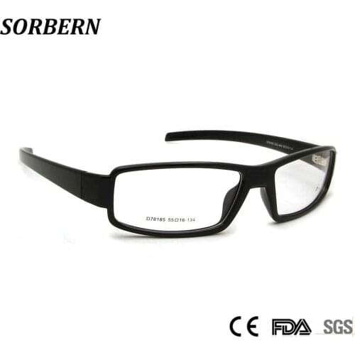 TR90 Memory Eyeglass Frame Male Eyewear Frames Men Sport Glasses Frame Optical Frames Full Rim Oprawki Okularowe Damskie