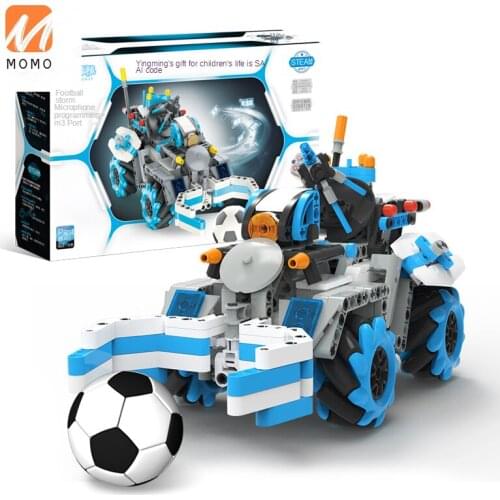 Programmable Intelligent Robot Remote Control Car Competition Lego Electric Maker Competition Toy Boy