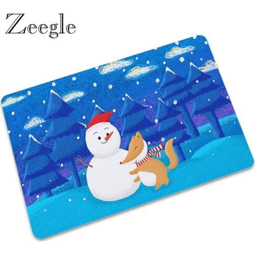 Anti-slip Cartoon Carpet Mats Hallway Floor Mat Doormat Rubber Living Room Carpet Kitchen Rug Outdoor Waterproof Bathroom Carpet