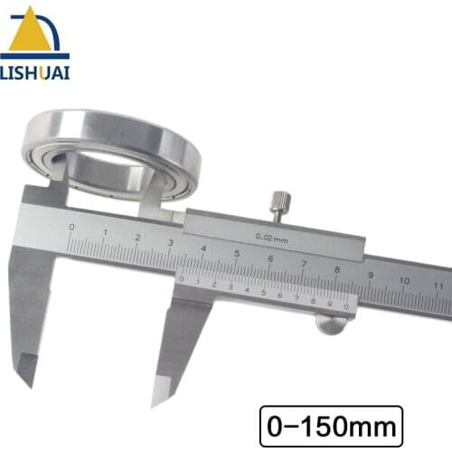 0-150 Integral Precise Stainless Steel Vernier Caliper Gauge Good Quality Micrometer Professional Measuring Tools