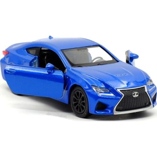 High simulation supercar,1:36 scale alloy pull back RC F supercars,Collection metal model toys,free shipping