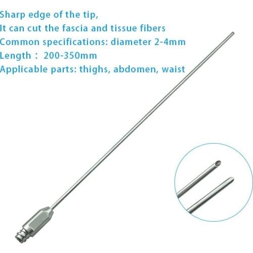 Fat Harvesting Cannula Micro Cannula Open Tip Singel Holes for Fat Irrigation Cannulas Liposuction