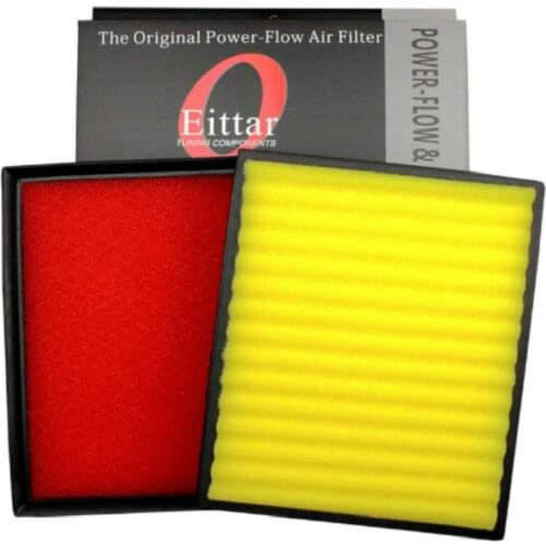 1Pcs Car Air Filter High Flow Air Filter Auto Super Hybrid Air Filters for LEXUS RX350 3.5L 2010-2017 (match kn 33-2443)