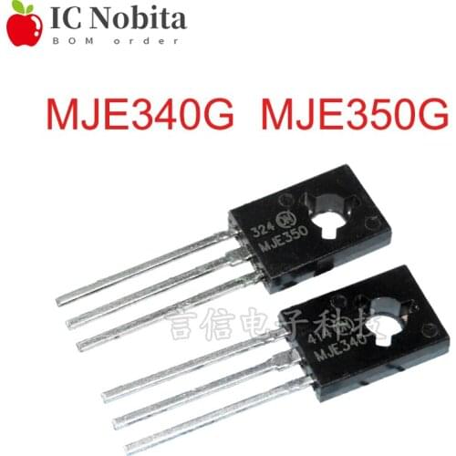10PCS MJE340G MJE350G TO-126 Audio Pairing Triode IC New