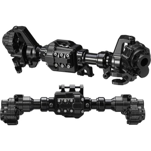 Aluminum Portal Axle Housing for 1/10 RC Crawler Traxxas TRX-4 Defender Bronco G500 Chevrolet Metal Upgrade Parts