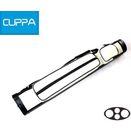 2016 Cuppa Pool Cue Case 1/2 Pool Billiard Cues Cases 4 Holes Leather PU Billiard Accessories China