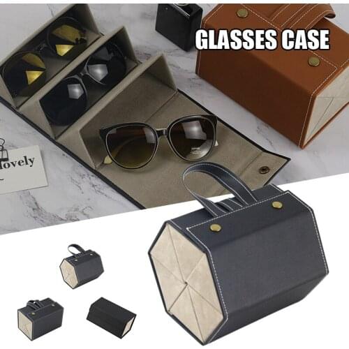 Sunglasses Case Black Cardboard Sunglasses Outer Box Storage Box Kind of Glasses Display Box Portable Multifunctional can CSV