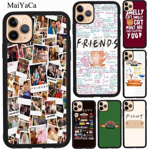 MaiYaCa Friends Central Perk TV Sitcom For iPhone 7 8 Plus 6S SE 2020 Case For iPhone 12 mini 11 Pro Max XS X XR Cover