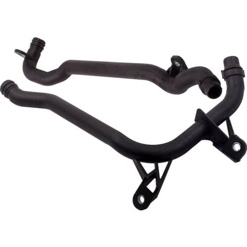 Black Engine Heater Inlet Water Coolant Pipe for BMW E39 E46 11537502525 CHP0567, CHP0597 11531705210