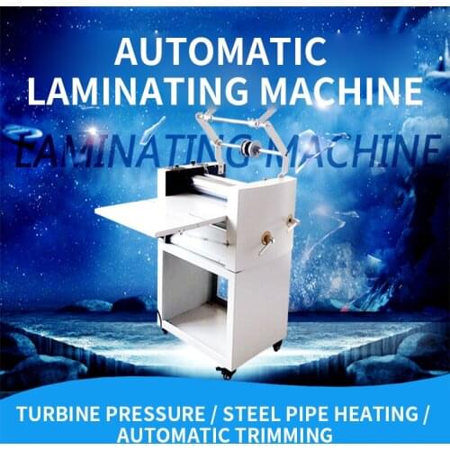 Digital high speed laminating and hot stamping machine, hot laminating and cold laminating machine, oil heating, anti-curl tape