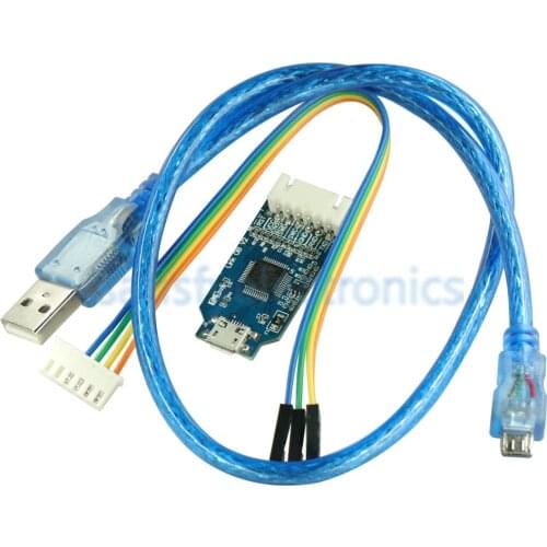 OB ARM Emulator Debugger Programmer Downloader Replace V8 SWD for Arduino J-Link with Micro USB Cable 4 Pin Jumper Wire