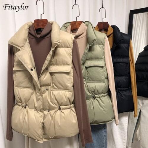Женские зимние жилеты Fitaylor China At AliExpress
