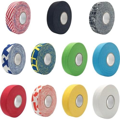 Hockey Tape Sport Safety Football Volleyball Basketball Knee Pads Anti-slip Hockey Stick Tape Elbow Golf Tape