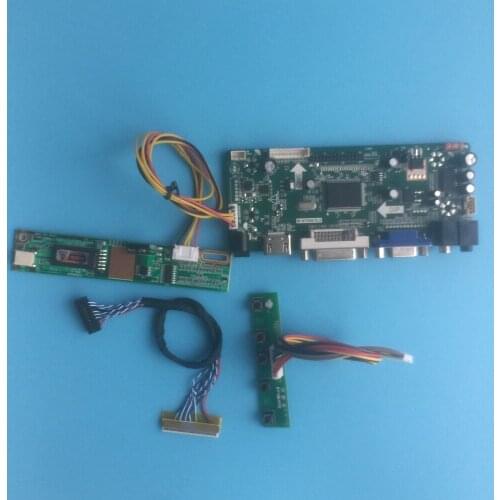 Kit for LTN154U2-L05 Audio screen 15.4" HDMI+DVI+VGA Display LCD Controller Board 30pin M.NT68676 1920x1200 panel