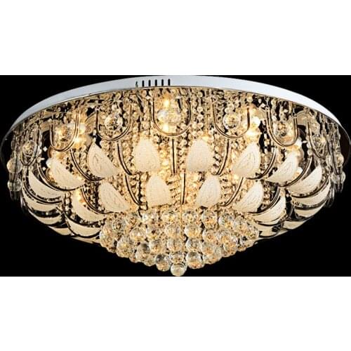 Led e14 Crystal Stainless Steel Dimmable LED Lamp.LED Light.Ceiling Lights.LED Ceiling Light.Ceiling Lamp For Foye Bedroom Hall