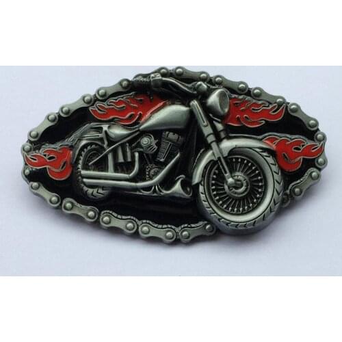 Motorbike Buckles Metal Belt Buckles suitable for 4cm wideth belt with continous stock