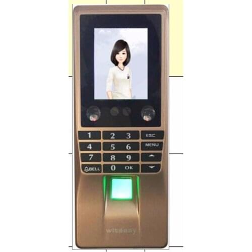 FACE+Fingerprint +Password Access Control System