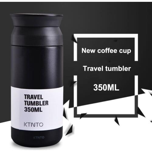 TM 350ML Thermos Mug Coffee Cup with Lid Thermocup Seal Stainless Steel vacuum flasks Thermo mug for Car Water Bottles