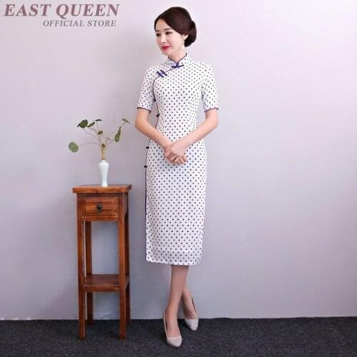 Traditional chinese clothing for women oriental wedding dresses qipao dresses casual DD1243