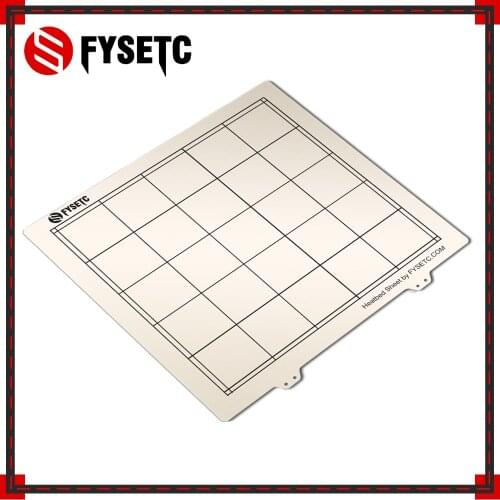 1pc 310 * 310mm Spring Steel Sheet Heat Bed Platform 3D Printer Printing Build Plate For CR10 CR-10/10S 3D Printer Part